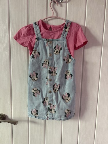 Minnie mouse dungaree dress - minnie,