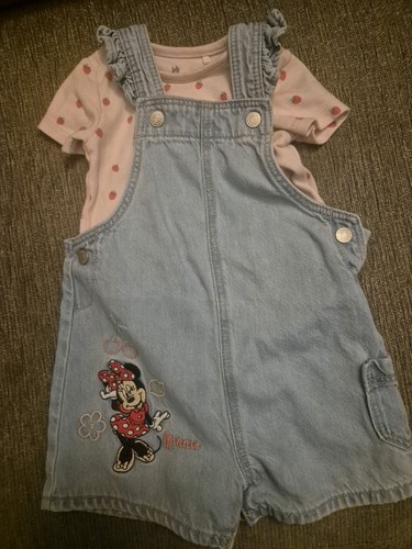 Disney minnie mouse 2pc - disney, denim